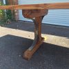 Concrete and Elm River Dining Table - Thumbnail Image 7