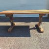 Concrete and Elm River Dining Table - Thumbnail Image 2