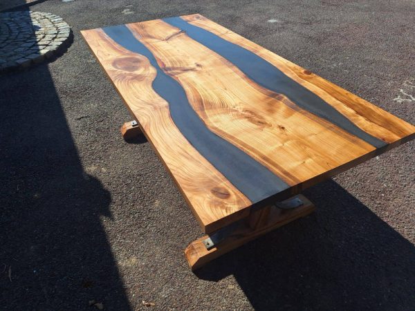 Concrete Elm Dining table