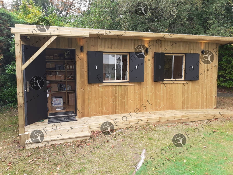 Shipping Container Office/Workshop Conversion - Refubished - Image 2