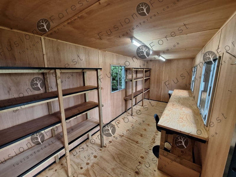 Shipping Container Office/Workshop Conversion - Refubished - Image 6
