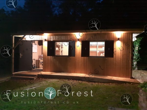 Shipping Container Office Conversion