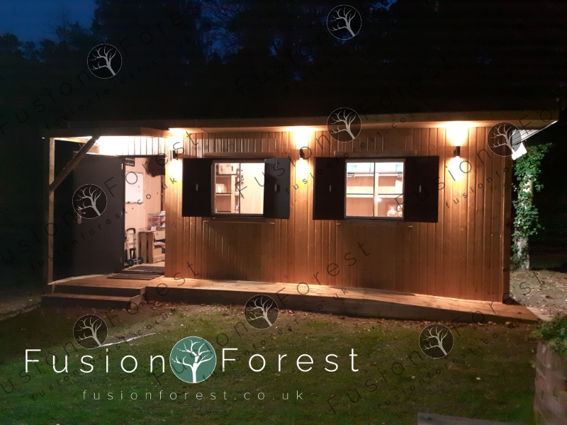 Shipping Container Office Conversion