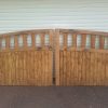 Oak Driveway Gates