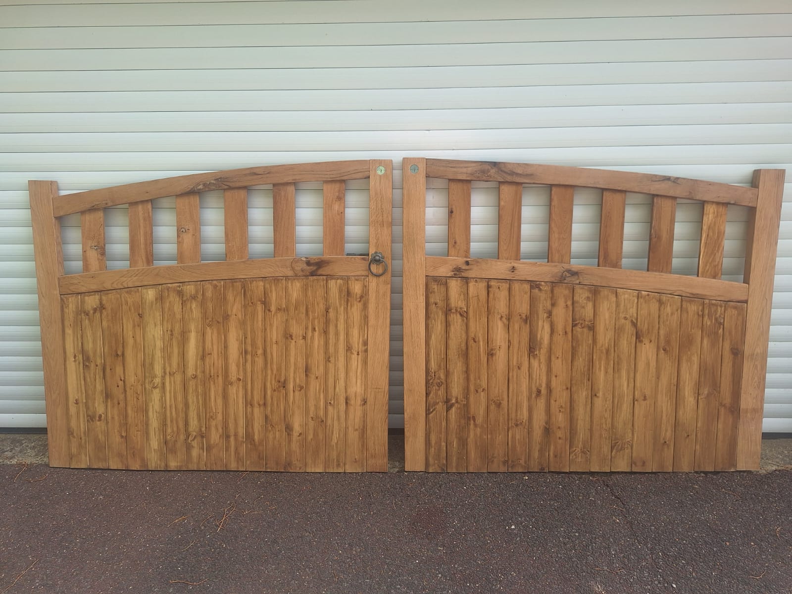 Oak Driveway Gates