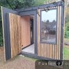 Shipping Container Conversion - Secret Door