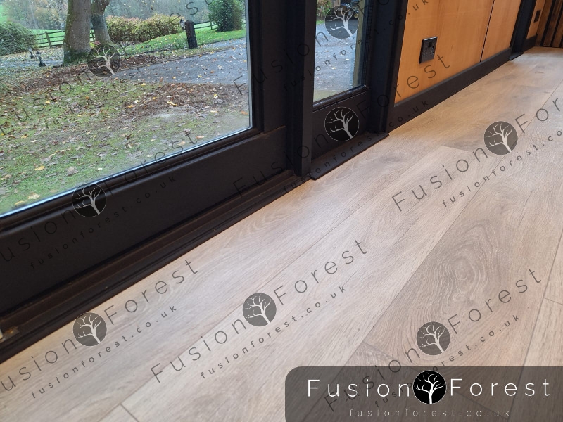 Shipping Container Conversion - Floor Window Edges