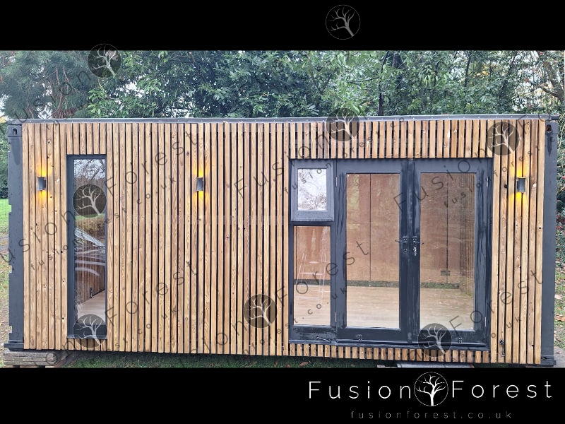 Shipping Container Conversion - Front