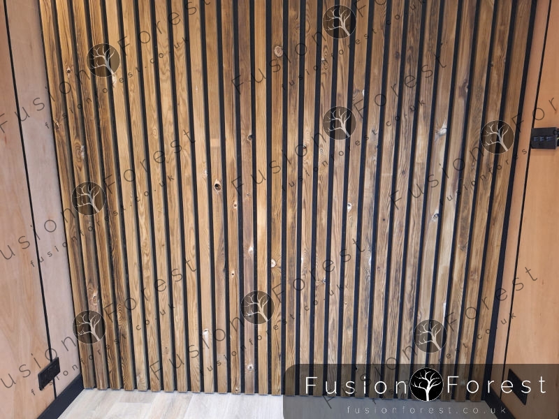 Shipping Container Conversion - Inside Cladded Wall