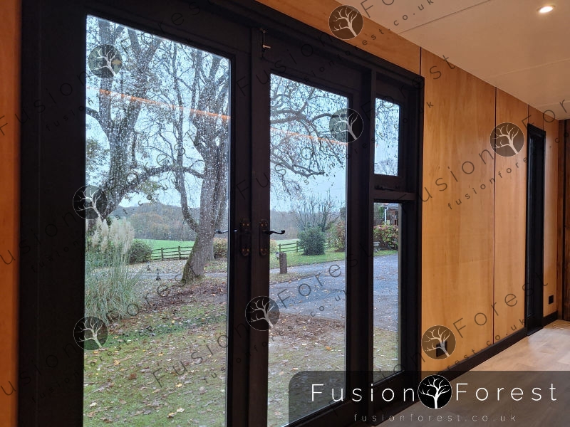 Shipping Container Conversion - Inside Front Door
