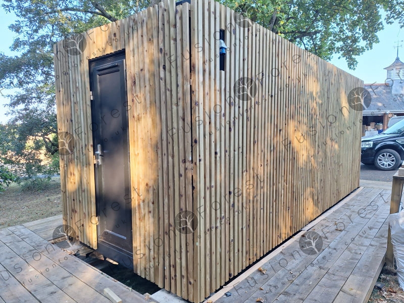20ft Fully Cladded & Insulated Workshop Office & Garden office - Image 8