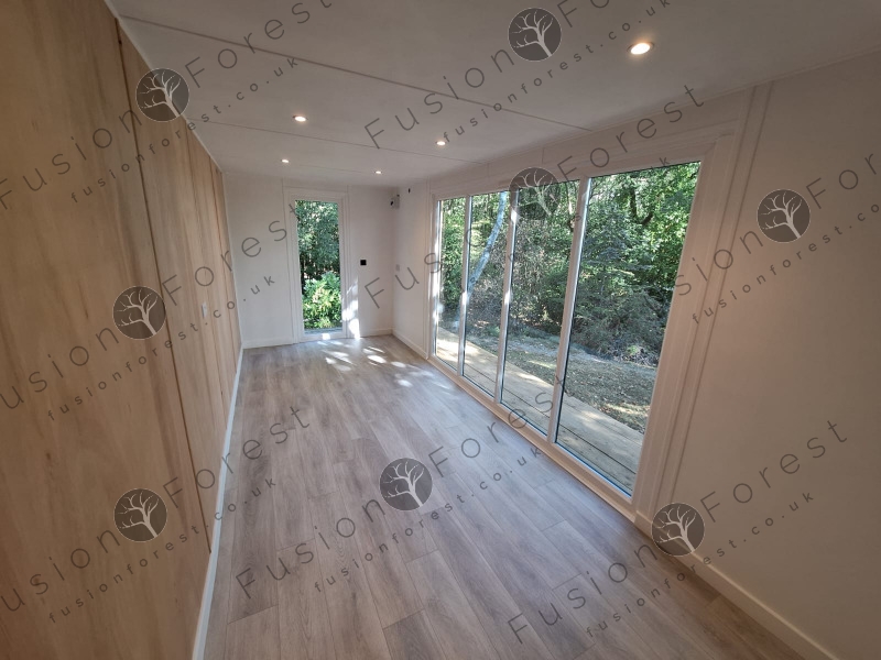 20ft Fully Cladded & Insulated Workshop Office & Garden office - Image 6